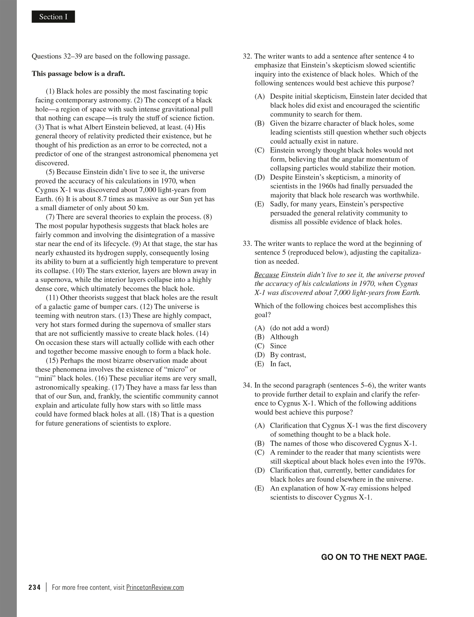 Extended ebook content for princeton review ap english language